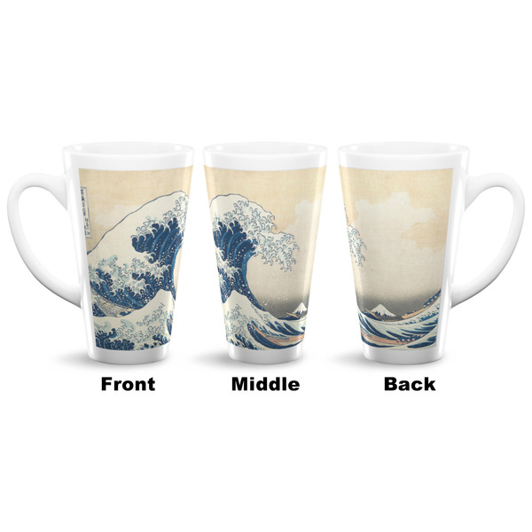Great Wave off Kanagawa 16 Oz Latte Mug - Approval