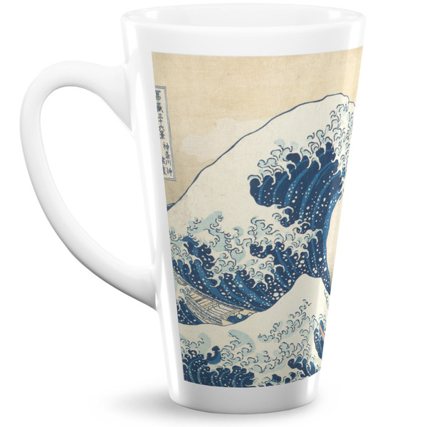 Custom Great Wave off Kanagawa 16 Oz Latte Mug