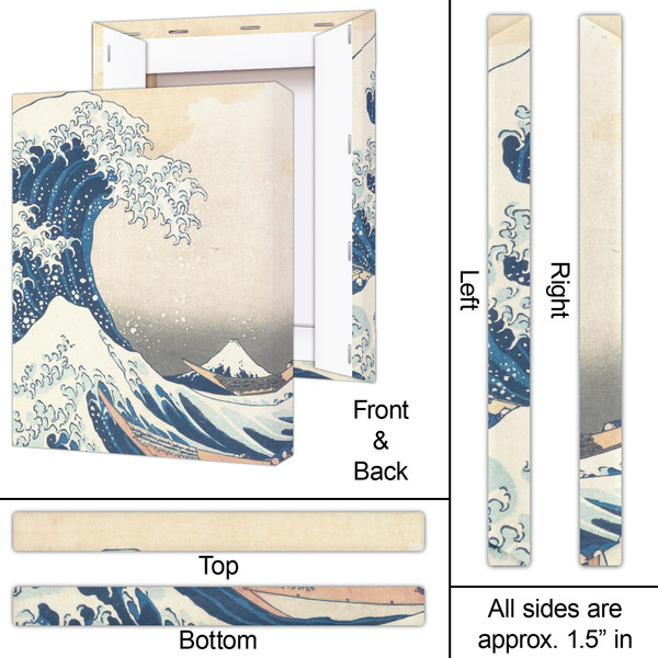 Great Wave off Kanagawa 16x20 - Canvas Print - Approval