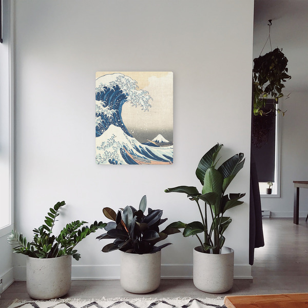 Great Wave off Kanagawa 20x24 - Canvas Print - In Context