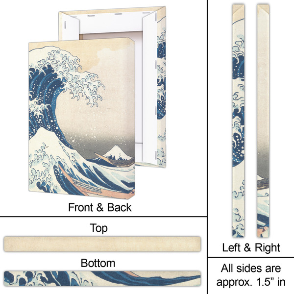 Great Wave off Kanagawa 20x30 - Canvas Print - Approval