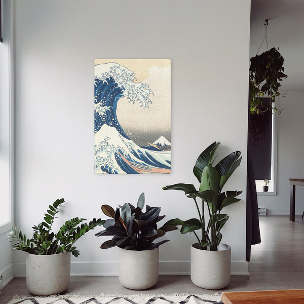 Great Wave off Kanagawa 20x30 - Canvas Print - In Context