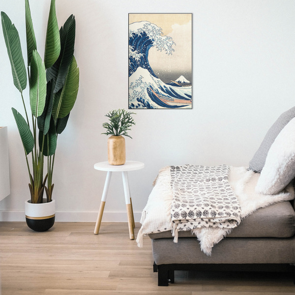Great Wave off Kanagawa 20x30 Wood Print - In Context