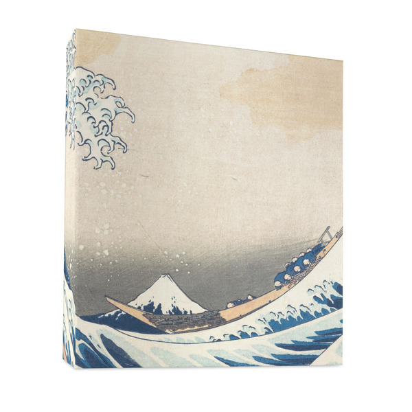 Great Wave off Kanagawa 3 Ring Binders - Full Wrap - 1" - FRONT
