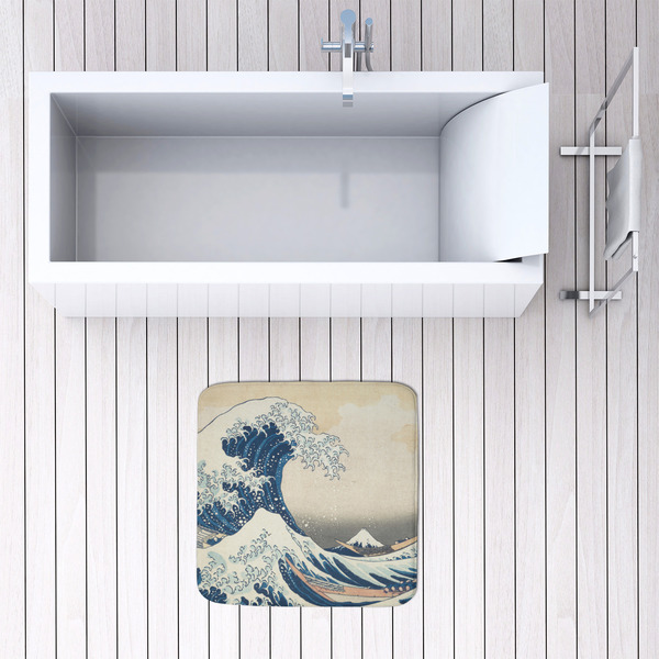 Great Wave off Kanagawa 48x48 Foam Memory Mat - LIFESTYLE