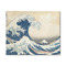 Great Wave off Kanagawa 8'x10' Patio Rug - Front/Main