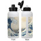 Great Wave off Kanagawa Aluminum Water Bottle - White APPROVAL