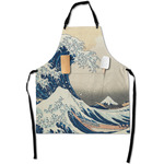 Great Wave off Kanagawa Apron With Pockets