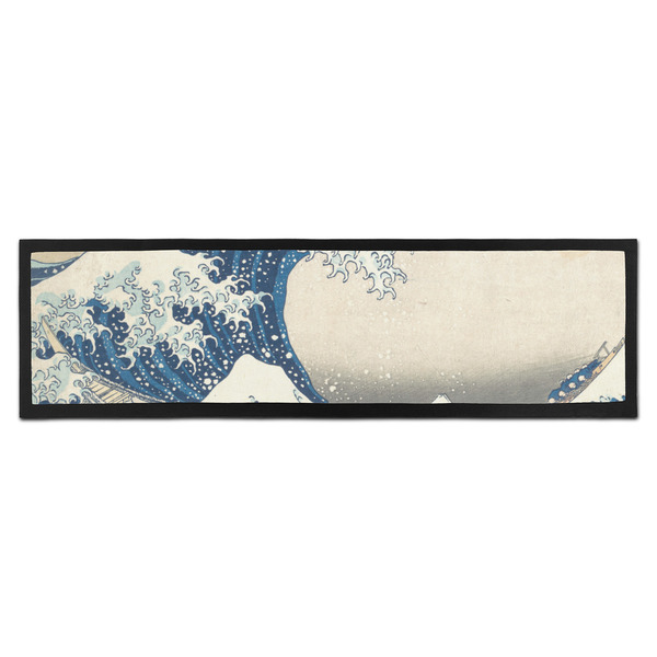 Custom Great Wave off Kanagawa Bar Mat
