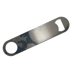 Great Wave off Kanagawa Bar Bottle Opener - Silver