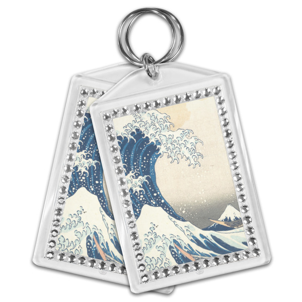 Great Wave off Kanagawa Bling Keychain - MAIN