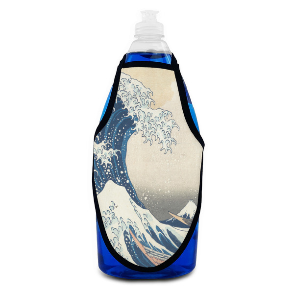 Great Wave off Kanagawa Bottle Apron - Soap - FRONT