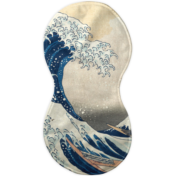 Great Wave off Kanagawa Burp Peanut Shaped Flat