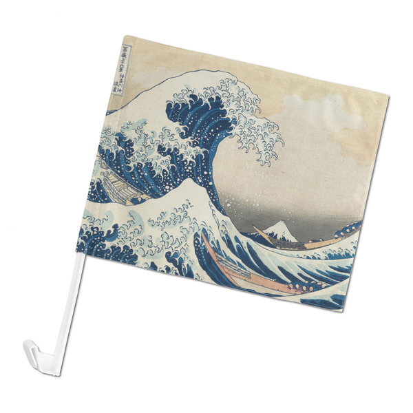 Custom Great Wave off Kanagawa Car Flag