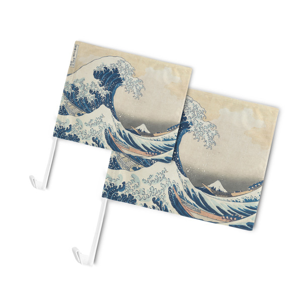 Great Wave off Kanagawa Car Flags - PARENT MAIN (both sizes)