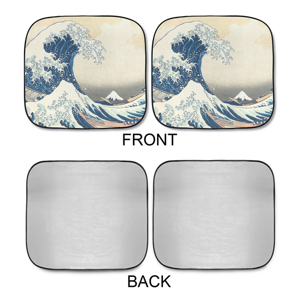 Great Wave off Kanagawa Car Sun Shades - APPROVAL