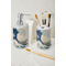 Great Wave off Kanagawa Ceramic Bathroom Accessories - LIFESTYLE (toothbrush holder & soap dispenser)