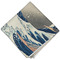 Great Wave off Kanagawa Cloth Napkins - Personalized Dinner (Folded Four Corners)