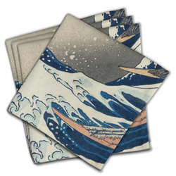 Great Wave off Kanagawa Cloth Napkins (Set of 4)