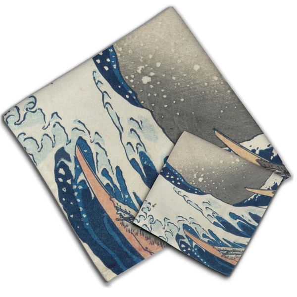 Great Wave off Kanagawa Cloth Napkins - Personalized Lunch & Dinner (PARENT MAIN)
