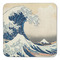 Great Wave off Kanagawa Coaster Set - FRONT (one)