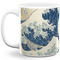 Great Wave off Kanagawa Coffee Mug - 11 oz - Full- White