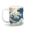 Great Wave off Kanagawa Coffee Mug - 11 oz - White