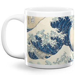 Great Wave off Kanagawa 20 Oz Coffee Mug - White