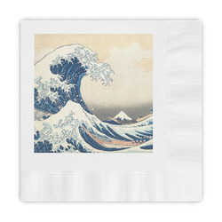Great Wave off Kanagawa Embossed Decorative Napkins