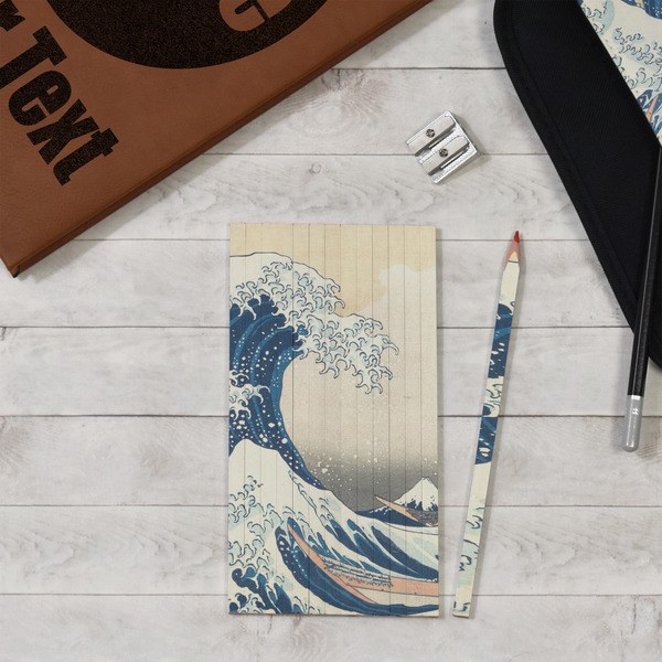 Great Wave off Kanagawa Colored Pencils - In Context