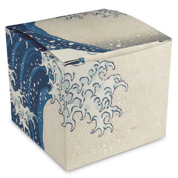 Custom Great Wave off Kanagawa Cube Favor Gift Boxes