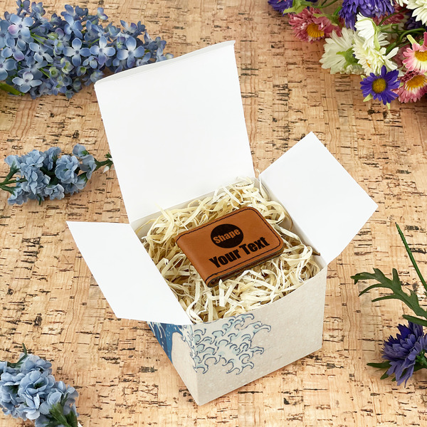 Great Wave off Kanagawa Cubic Gift Box - In Context