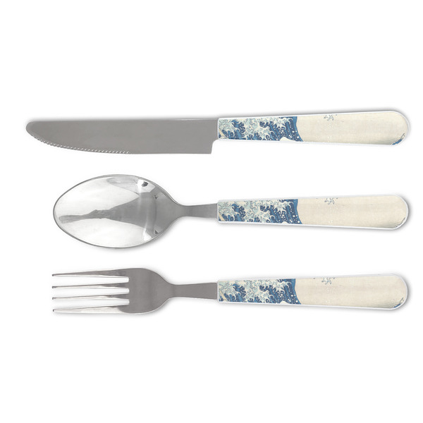 Custom Great Wave off Kanagawa Cutlery Set