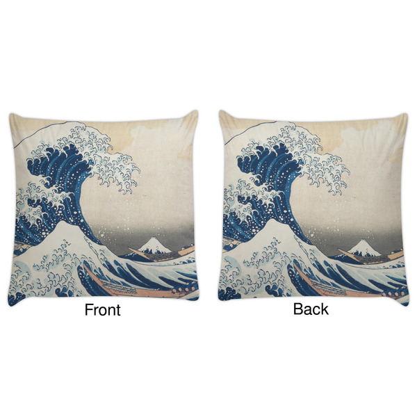 Great Wave off Kanagawa Decorative Pillow Case - Approval