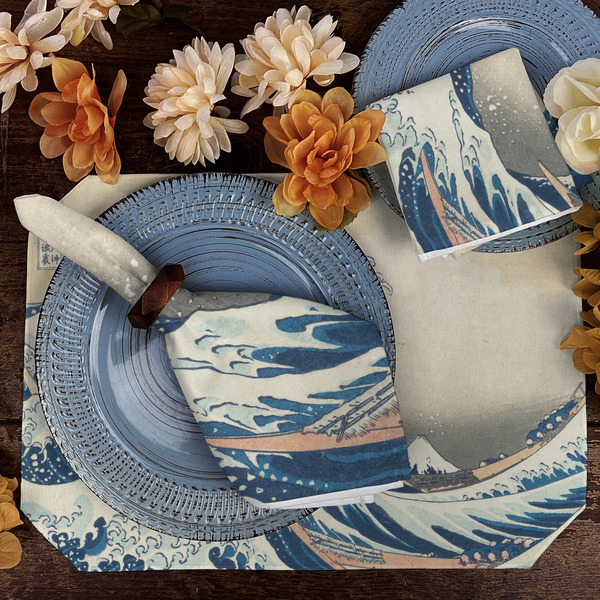 Great Wave off Kanagawa Dining Set