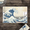 Great Wave off Kanagawa Disposable Paper Placemat - In Context