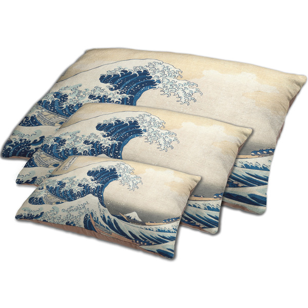 Great Wave off Kanagawa Dog Beds - MAIN (sm, med, lrg)