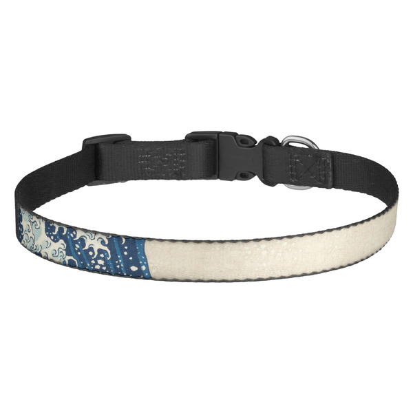 Custom Great Wave off Kanagawa Dog Collar