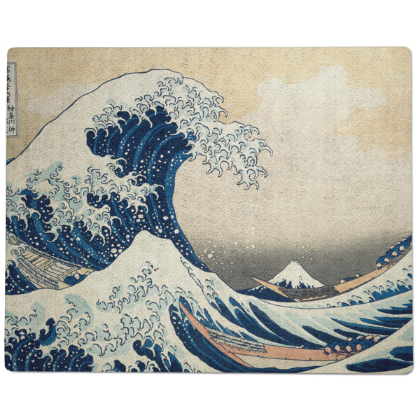 Great Wave off Kanagawa Dog Food Mat - Large without Bowls