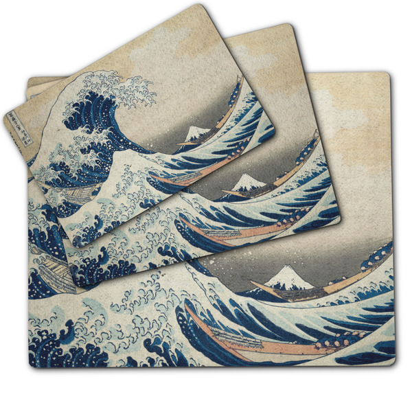 Great Wave off Kanagawa Dog Food Mat - MAIN (sm, med, lrg)