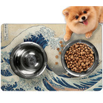 Great Wave off Kanagawa Dog Food Mat - Small