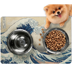 Great Wave off Kanagawa Dog Food Mat - Small