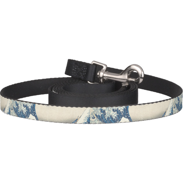 Custom Great Wave off Kanagawa Dog Leash