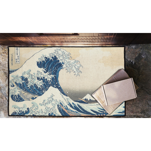 Great Wave off Kanagawa Door Mat - LIFESTYLE (Lrg)