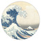 Great Wave off Kanagawa Drink Topper - Large - Single