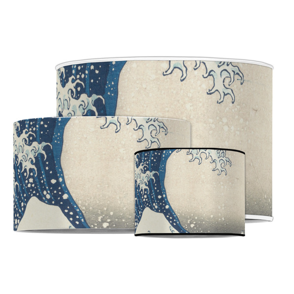 Great Wave off Kanagawa Drum Lampshades - MAIN