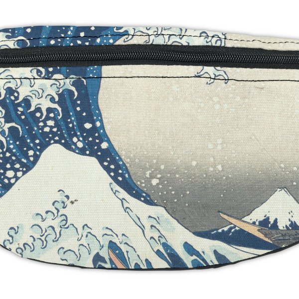 Great Wave off Kanagawa Fanny Pack - Closeup