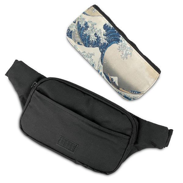 Great Wave off Kanagawa Fanny Packs - FLAT (flap off)