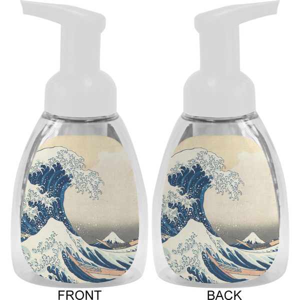 Great Wave off Kanagawa Foam Soap Bottle Approval - White