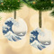 Great Wave off Kanagawa Flat Glass Ornament